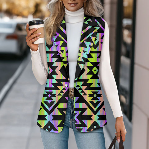 DS250917M26 Native American Loose Women Suit Vest