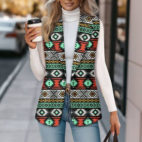 DS250917M27 Native American Loose Women Suit Vest