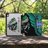 DS250925M05 Chief Native American Y-fold Tablet Cases