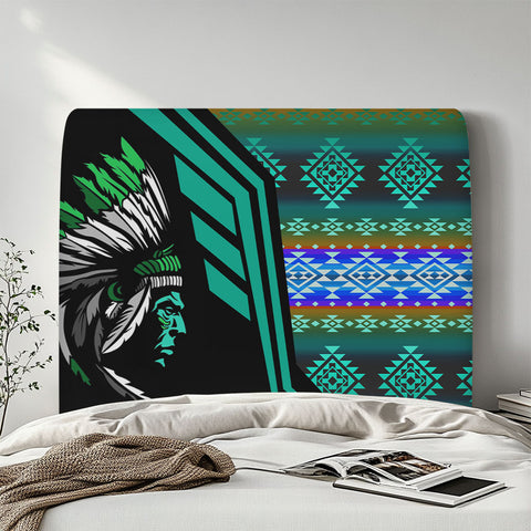 DS250925M05 Native American Elastic Headboard Cover