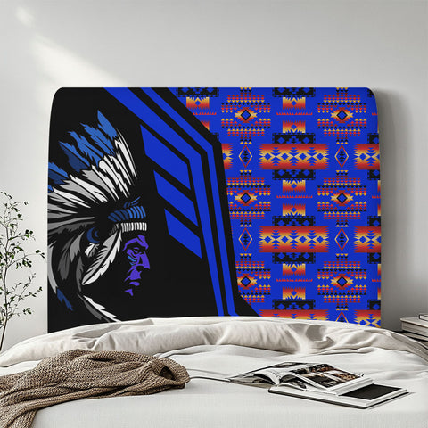 DS250925M06 Native American Elastic Headboard Cover
