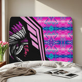 DS250925M07 Native American Elastic Headboard Cover