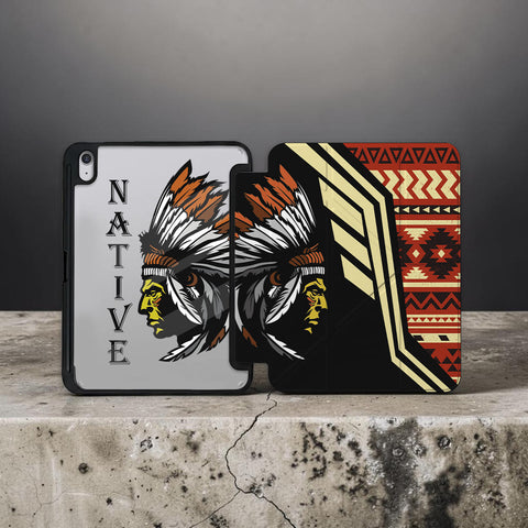 DS250925M08 Chief Native American Y-fold Tablet Cases