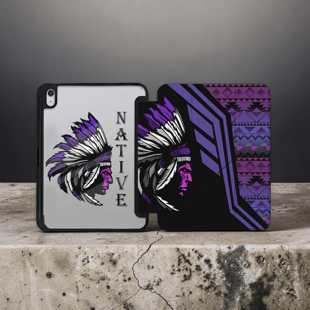 DS250925M09 Chief Native American Y-fold Tablet Cases