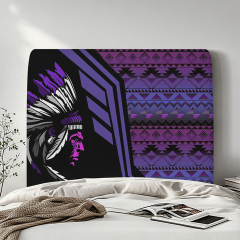 DS250925M09 Native American Elastic Headboard Cover