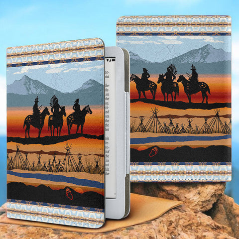 DS251030M02 Chiefs Native American Kindle PU Leather Case