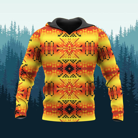 DS251113M25 Chief Native American 3D Hoodie