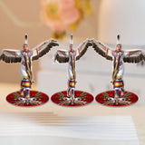 DS260312M08 Powwow Dancing 2-side Printed Acrylic Spinning Standee