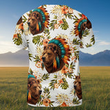 DS260407M01 Bear Chief Native American 3D T-shirt