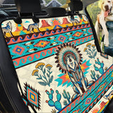 DS260408M07 Wolf Chief Native American Pet Seat Cover