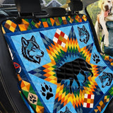 DS260409M03 Wolf Native American Pet Seat Cover