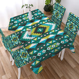 DS260420M02 Native American 5pcs Dining Table Set - Tablecloth