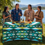 DS260420M02 Pattern Native American Elastic Table Cover