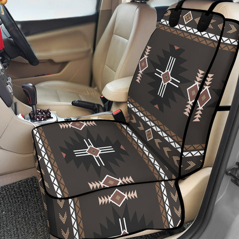 DS260420M03 Native American Waterproof Car Front Seat Cover for Pet
