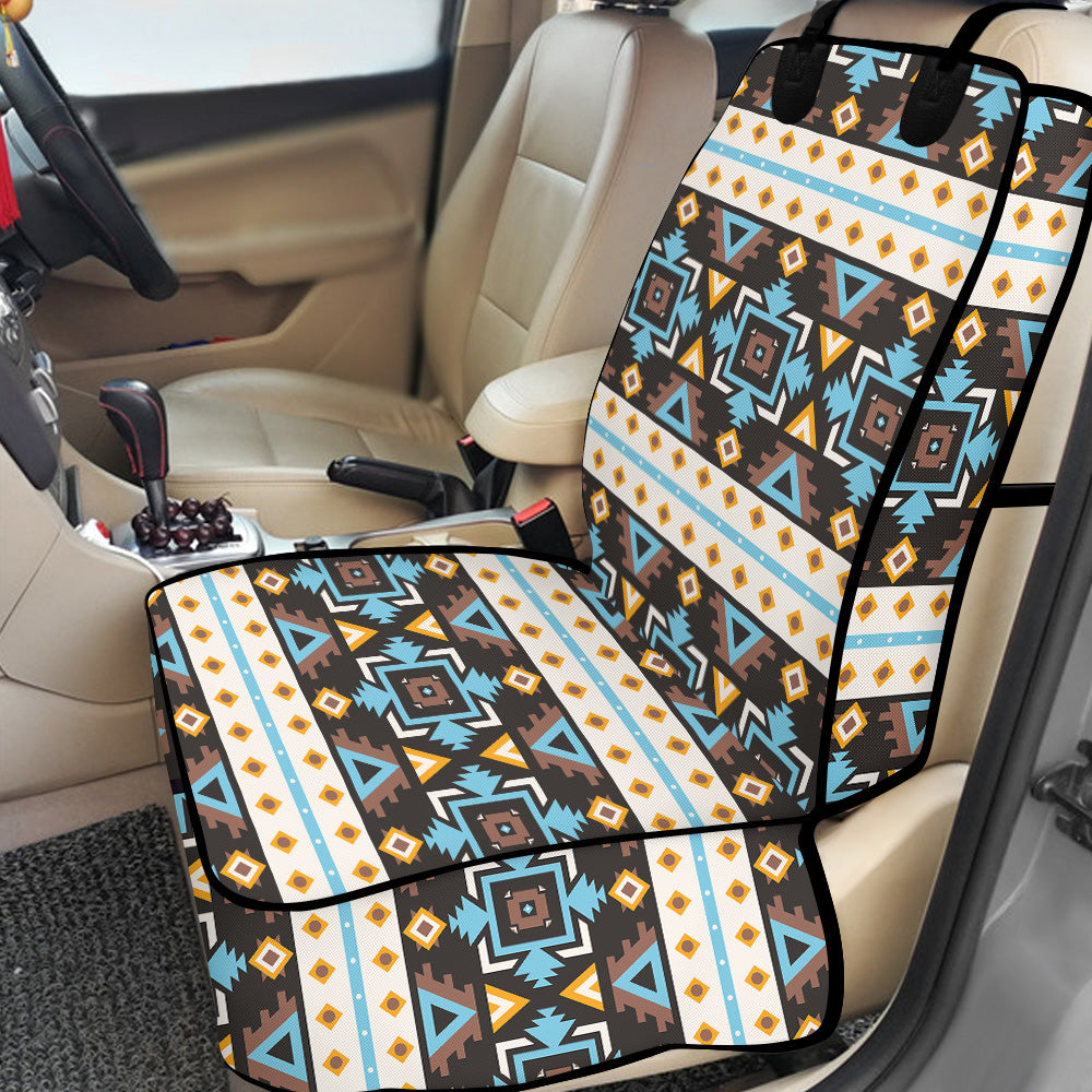DS260420M05 Native American Waterproof Car Front Seat Cover for Pet