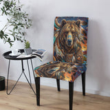 DS260429M09 Bear Chief Native American 5pcs Dining Table Set - Tablecloth
