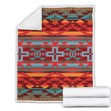 DS260519M02 Native American Fleece Blanket