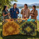 DS260710M05 Pattern Native American Elastic Table Cover