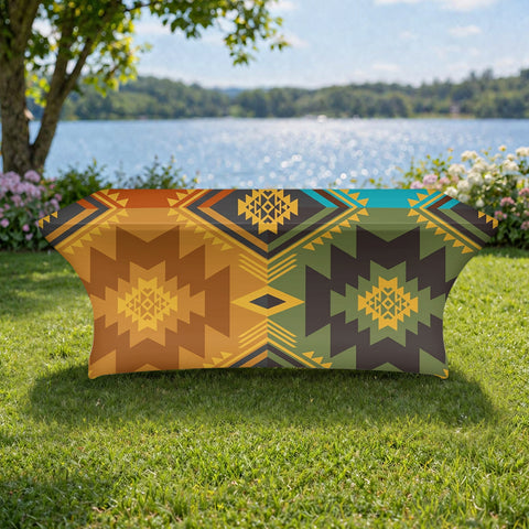 DS260710M05 Pattern Native American Elastic Table Cover