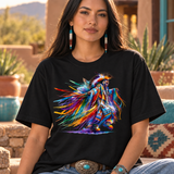 Dancer Powwow Native American-Inspired 2D T-Shirt DS250428M03