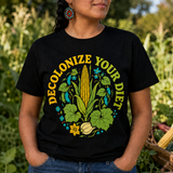 Decolonize Your Diet Three Sisters Native American-Inspired 2D T-Shirt TSm053