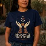 Decolonize Your Spirit Mystical Hands Native American-Inspired 2D T-Shirt TSm054