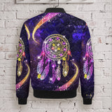 Dreamcatcher Galaxy Native American-Inspired Quilted Jacket GB-NAT00546
