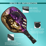 Dreamcatcher Purple Wolf GB-NAT0005 Pickleball Racket