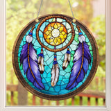 Dreamcatcher Native American Custom Shape Window Hanging Acrylic Ornament