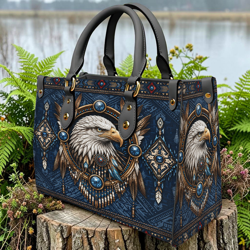 Eagle Chief Native American Leather Bag DS260727M03