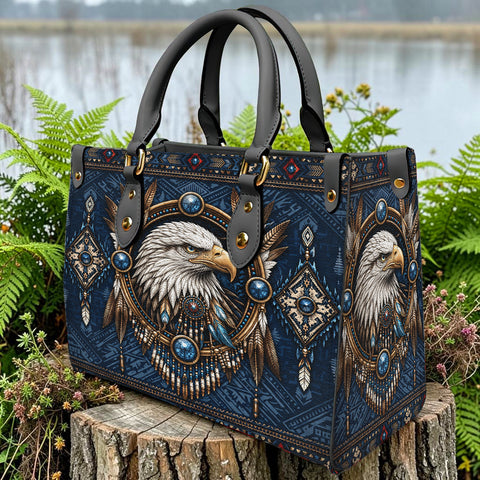 Eagle Chief Native American Leather Bag DS260727M03