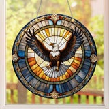 Eagle Native American Custom Shape Water Ripple Acrylic Hanging Ornament