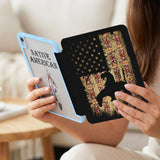 End Of Trail Native American Flag v2 Y-fold Tablet Cases