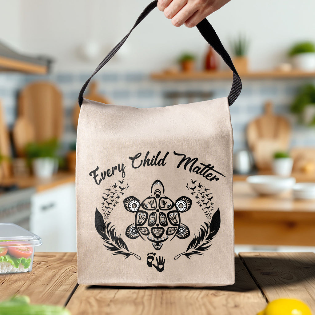 Every Child Matter v22 Native American Canvas Lunch Bag