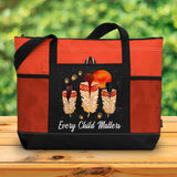 Every Child Matters 6 Native American Tote Bag With Mesh Pockets