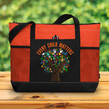 Every Child Matters Tree Awareness for Indigenous Tote Bag With Mesh Pockets