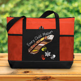 Every Child Matters v2 Native American Tote Bag With Mesh Pockets
