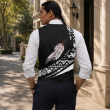 Feather Native American Suit Vest Jacket Print Front & Back COMB2071