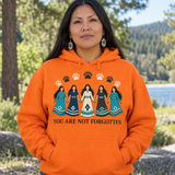 Five Women Unity Bear Paw Native American-Inspired 2D Hoodie HDm022