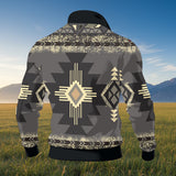 GB-HS00014 Native American Thick Knit Fleece Jacket