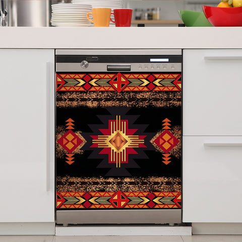GB-HS00014v2 Native American Magnet Dishwasher Cover