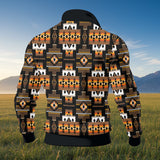GB-HS00024 Native American Thick Knit Fleece Jacket