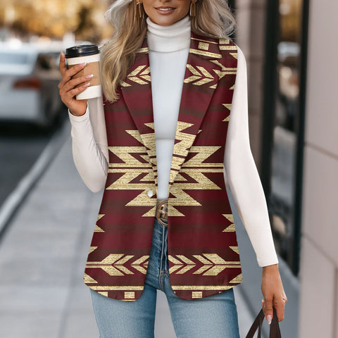 GB-HS00025 Native American Loose Women Suit Vest