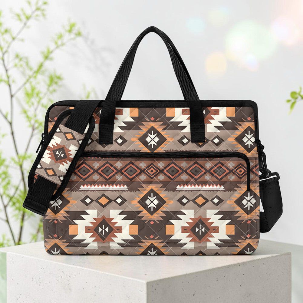 GB-HW000271 Native American Quilted Computer Bag