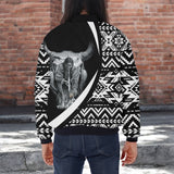 GB-HW000291 Native American Bomber Jacket With Sleeve Pocket