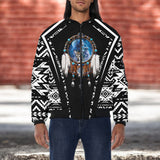 GB-HW000298v2 Dreamcatcher Native American Bomber Jacket With Sleeve Pocket