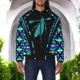 GB-HW000322 Native American Bomber Jacket With Sleeve Pocket