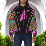 GB-HW000343 Native American Bomber Jacket With Sleeve Pocket