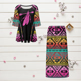 GB-HW000343 Native American Ladies Two Piece Suit