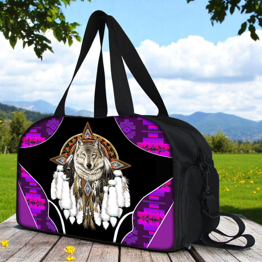GB-HW000535 Native American Travel Bag